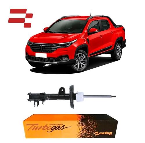 Amortecedor Dianteiro Fiat Strada 2020 Esquerdo