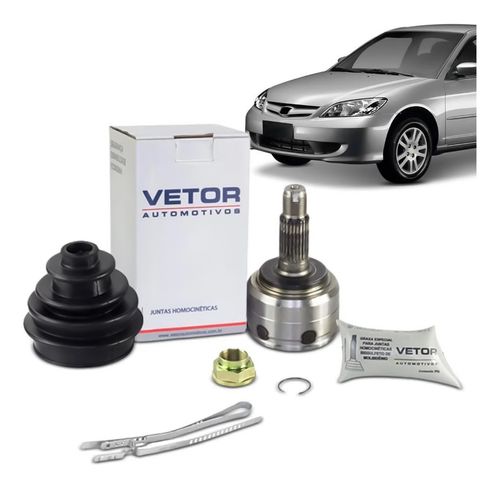 Junta Homocinética Honda Civic 1.7 S/abs Manual/automático