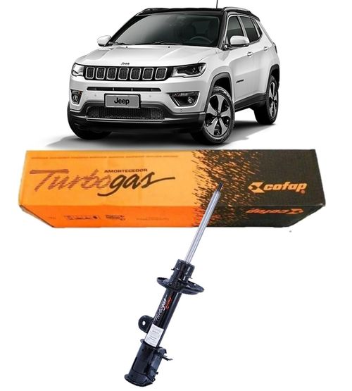 Amortecedor Traseiro Jeep Compass Longitude 2017 Esquerdo