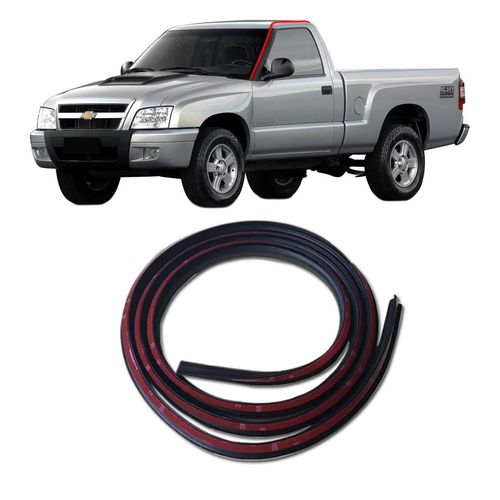 BORRACHA PINGADEIRA S10 02 03 2004 2005 2006 SIMPLES ESQUERD SANFIL