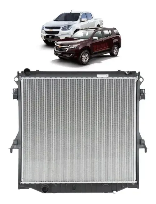 Radiador Gm S10 / Trailblazer 2.8 Ano 2013 Á 2018 -mecânico (1)