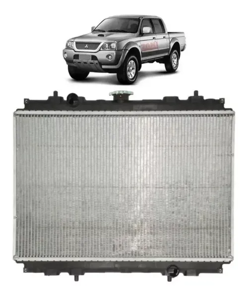 Radiador L200 2.5 Outdoor Hpe 2004 2005 2006 2007 2008 Mec.