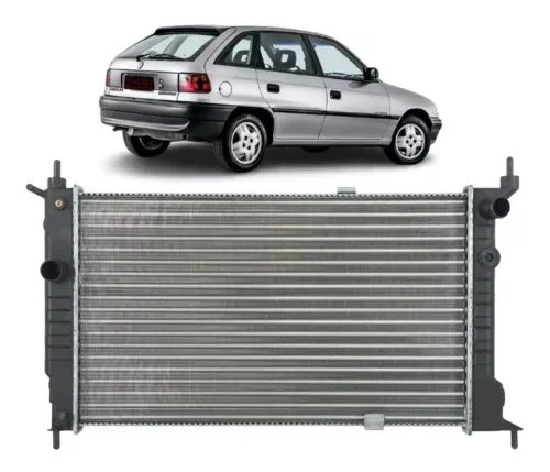Radiador Gm Astra 95 96 97 98 C/ Ar - Câmbio Manual