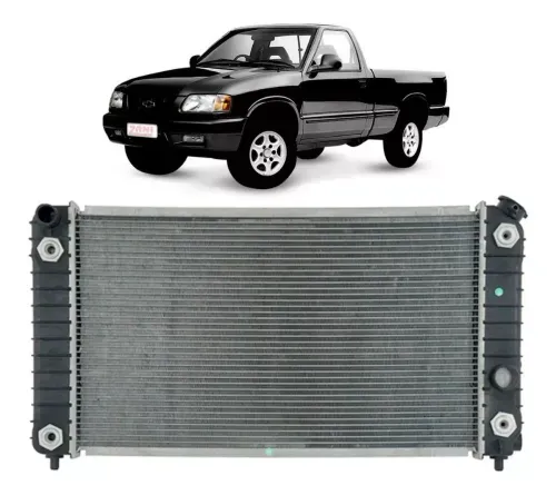 Radiador Chevrolet S10 Ou Blazer 4.3 V6 Automática
