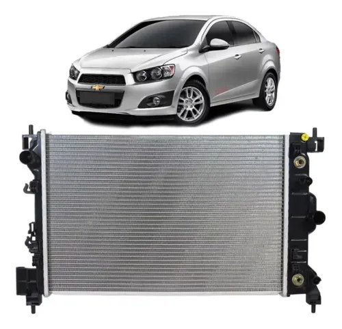 Radiador Sonic 2012 2013 2014 Ventoinha Encaixe Automático