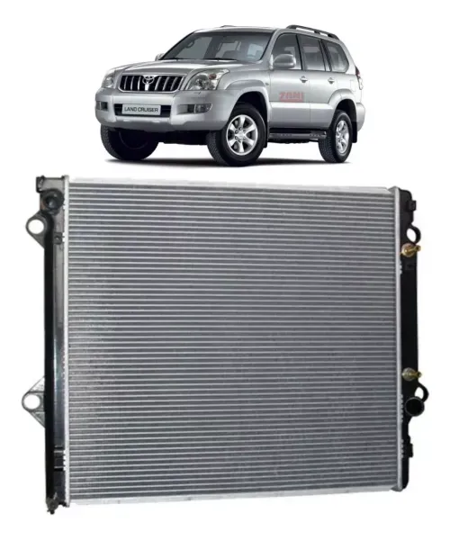 Radiador Toyota  Prado 3.0 2002  Automático Sem Bocal (1)