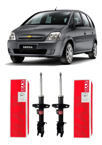 Par Amortecedor Dianteira Meriva 2003 2004 2005 2006 2007 08