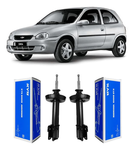 Par Suspensão Dianteira Amortecedor Corsa 2000 2001 2002 03