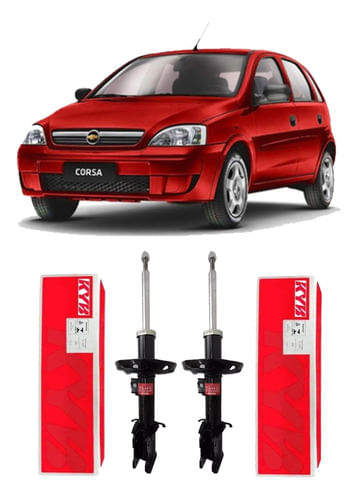 Par Amortecedor Dianteiro Gm Corsa 2003 2004 2005 2006 2007