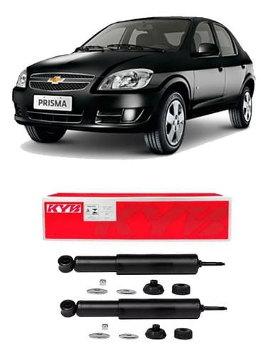 2 Amortecedor Suspensão Traseiro Gm Prisma 2010 2011 2012