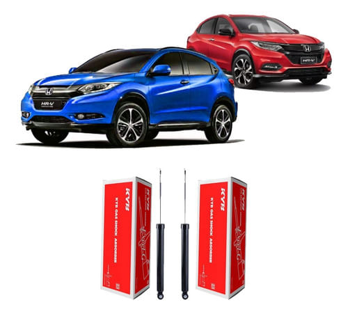 2 Amortecedor Suspensão Traseiro Honda Hrv 2019 2020 2021