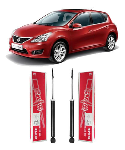 Par Amortecedor Traseiro Nissan Tiida 2007 2008 2010 2011 12