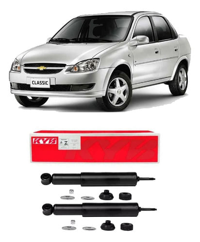 2 Suspensão Amortecedor Traseiro Classic 2010 2011 2012 2012