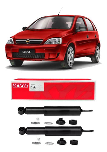 2 Amortecedor Traseiro Corsa Frt Montana 2003 2004 2005 2006