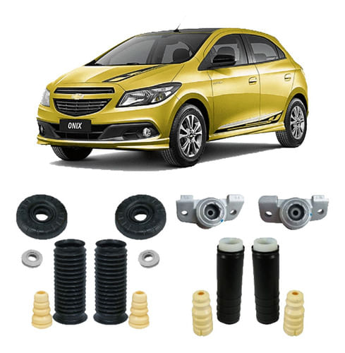 4 Kit Completo Amortecedor Suspensão Onix 2013 2014 2015 16
