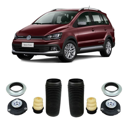 2 Kit Amortecedor Dianteiro Spacecorss Fox 2015 2016 2017