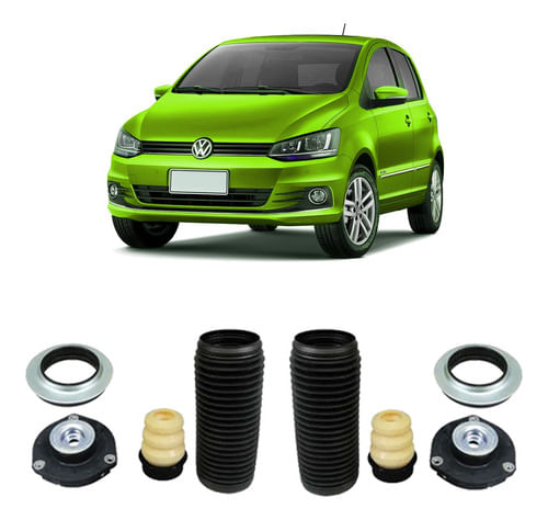 Jogo 2 Kit Amortecedor Dianteiro Volks Fox 2018 2019 2020