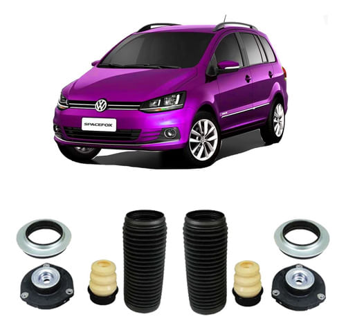 2 Kit Amortecedor Dianteiro Completo Spacefox 2004 2005 2006