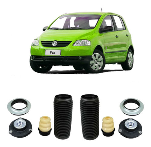 Par Kit  Dianteiro Traseiro Vw Fox 2008 2009 2010 2011 2012