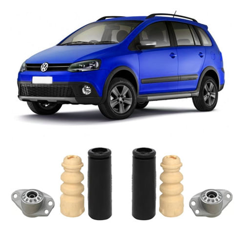 Kit 2 Batente Coifa Traseiro Cross Space Fox  2012 2013 2014