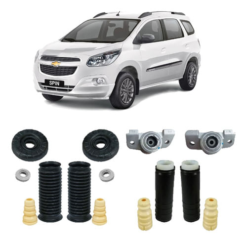 4 Kit Amortecedor Suspensão Gm Spin 2013 2014 2015 2016