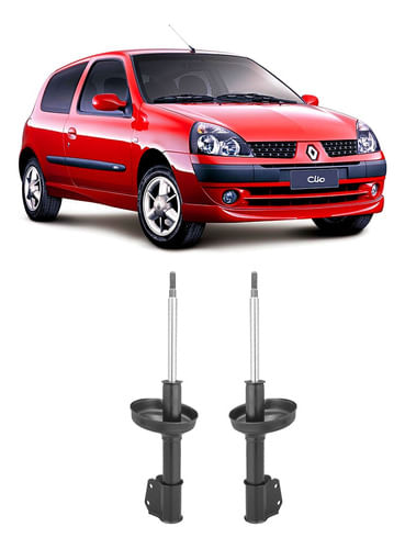 Par Amortecedor Dianteiro Clio 1.6 2000 2001 2002 2003 2005