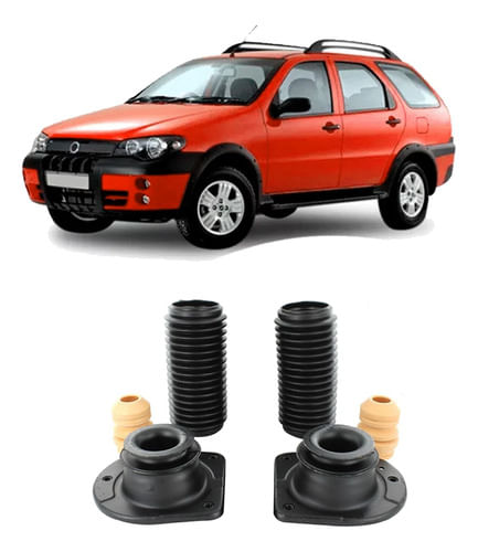 2 Kit Amortecedor Dianteiro Palio Adventure 2005 2006 2007