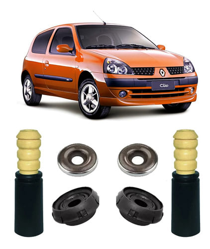 Kit Amortecedor Dianteiro Clio 1.6 2000 2001 2002 2003 2004