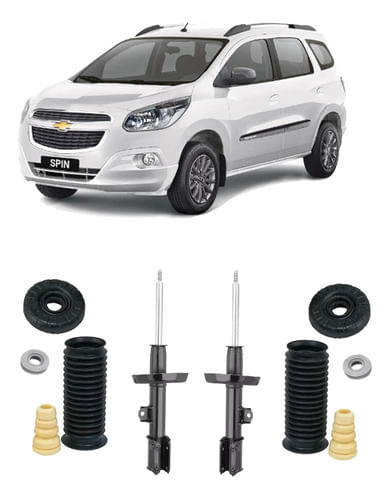 Par Suspensão Kit Batente Dianteiro Spin 2017 2018 2019 2020