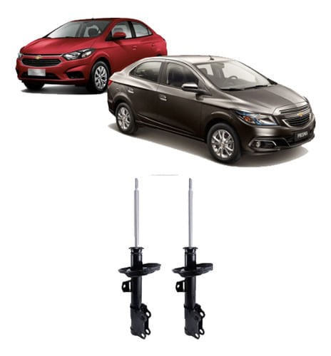 2 Amortecedor Dianteiro Chevrolet Prisma 2013 2014 2015 2016