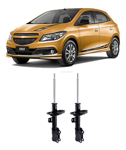 Par Amortecedor Dianteiro Chevrolet Onix 2013 2014 2015 2016