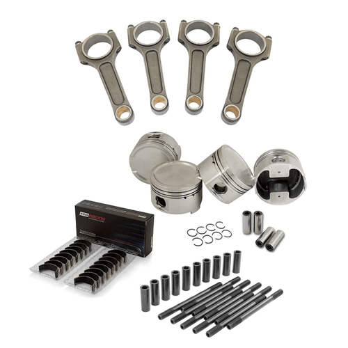 Kit Forjado - Pistões, travas, pinos, bielas, bronzinas, prisioneiros para 1.8L 20v VW / Audi 99/06