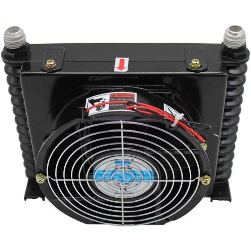Radiador de óleo universal com ventoinha - 250mmx176mmx101mm
