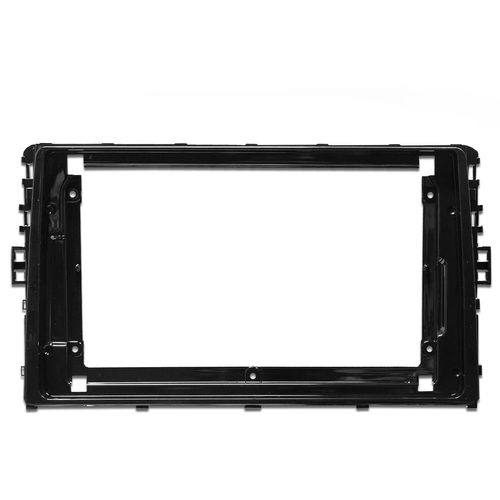 Moldura do Painel 9 Polegadas T-Cross Virtus Nivus Polo 2018 a 2024 Black Piano