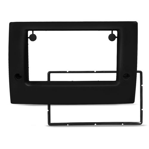 Moldura do Painel 2 Din Fiat Stilo 2003 a 2012 Preto Padrão Japonês e Chinês
