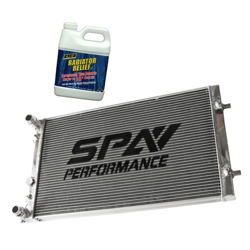 RADIADOR DE ÁGUA PARA VW GOLF GTI / AUDI 1.8T 20V SPA 100% ALUMÍNIO + ADITIVO DE RADIADOR P/ MOTORES DE ALTA PERFORMANCE