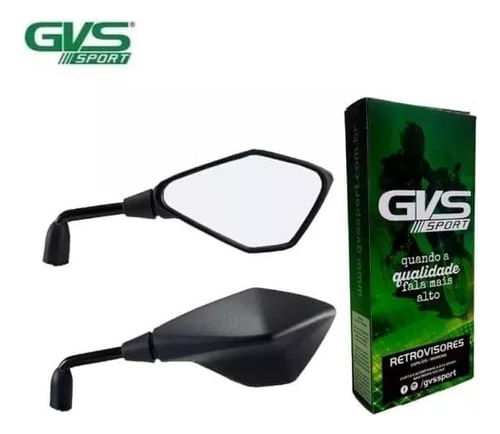 Espelho Retrovisor Kawasaki Z400 Z 400 Gvs (rosca Honda) Par