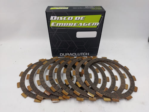 Kit 8 Disco Embreagem Bandit N600 95 A 07  Bandit650 04 A 07