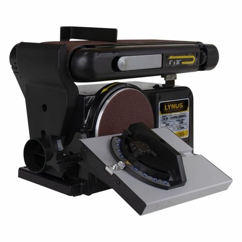 Lixadeira Combinada Profissional de Bancada LCM-450 3400rpm 375w Lynus