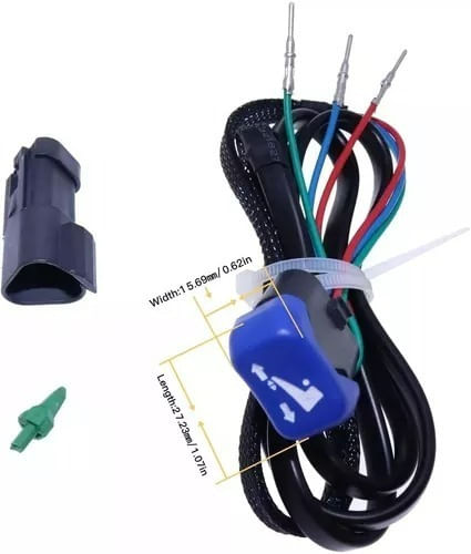 Interruptor Do Trim Da Caixa De Comando Motor Popa Evinrude