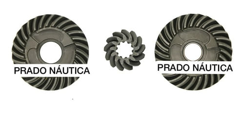 Kit Engrenagem Motor De Popa Mercury Tohatsu 8hp 9.9hp 2t