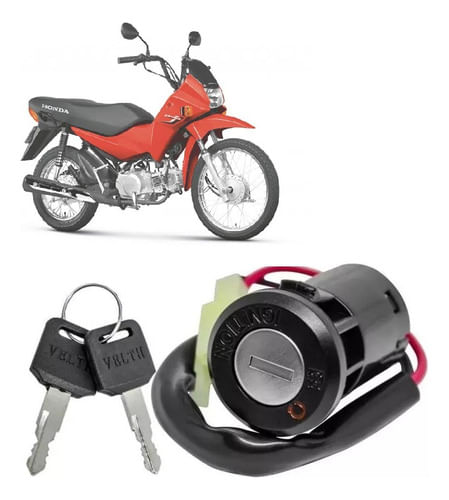 Chave Miolo Contato Ignição Universal Motos