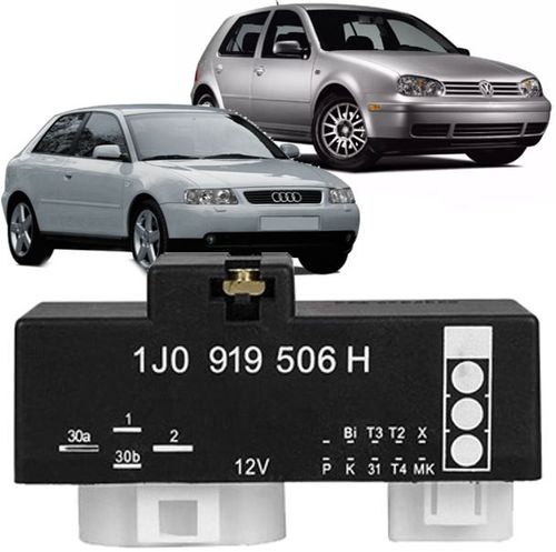 Modulo Rele Comando Ventuinha Ar Condicionado Golf Audi Tt A3 1.8 20V - 1j0919506h