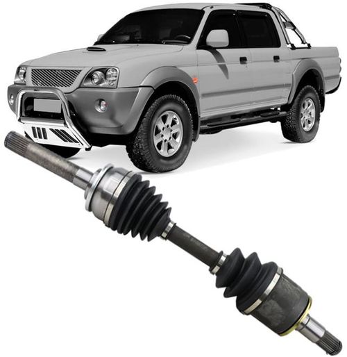 Semi Eixo Homocinetico L200 Pajero Sport 2.5 e 2.8 de 1994 À 2013 - Esquerdo