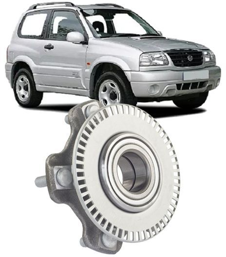 Cubo de Roda Dianteiro Com Rolamento Suzuki Vitara e Gran Vitara GM Tracker 4X4  todos Com ABS