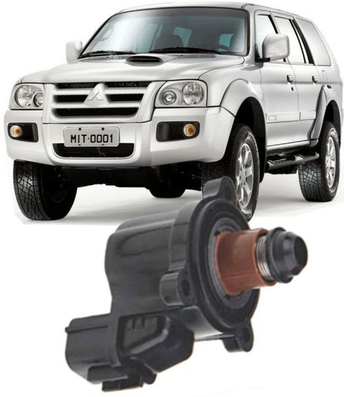 Atuador Marcha Lenta Mitsubishi Pajero Sport 3.0 E 3.5 Hpe de 2000 A 2006