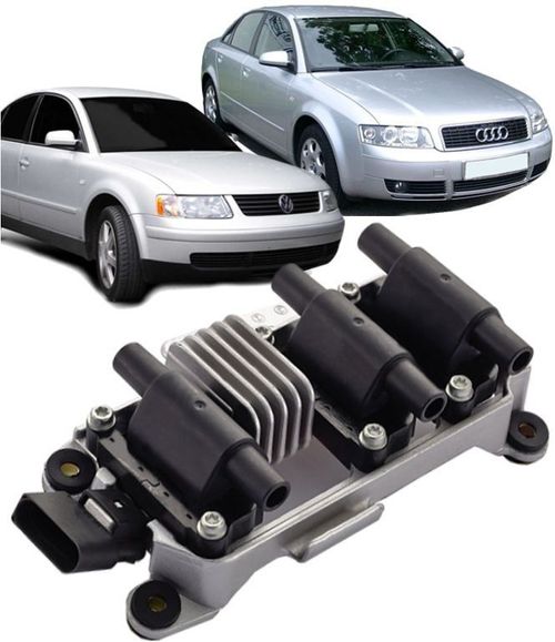 Bobina de Ignicao Passat 2.8 V6 30v Audi A4 A6 2.8 V6 30v de 1998 a 2005