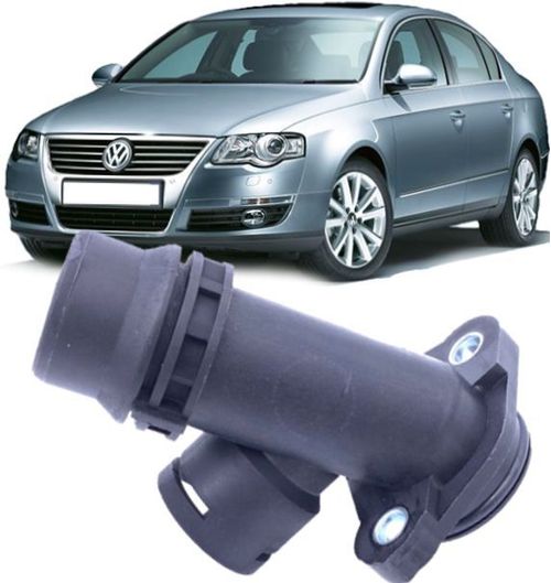 Flange De Agua Passat 2.0 Fsi 2006 a 2010 - 06F121133A 06F121131A