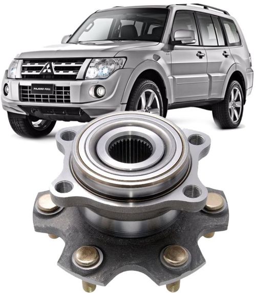 Cubo de Roda Traseiro Com Rolamento Mitsubishi Pajero Full Apos 2007