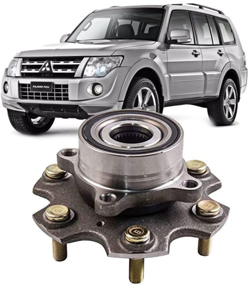 Cubo de Roda Dianteiro Com Rolamento Mitsubishi Pajero Full Apos 2007
